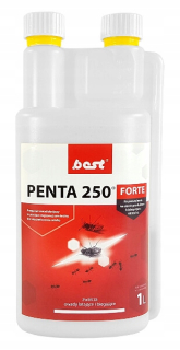 PENTA FORTE PLUS 250 1L - bojuje proti lietajúcemu a pobehujúcemu hmyzu - účinný